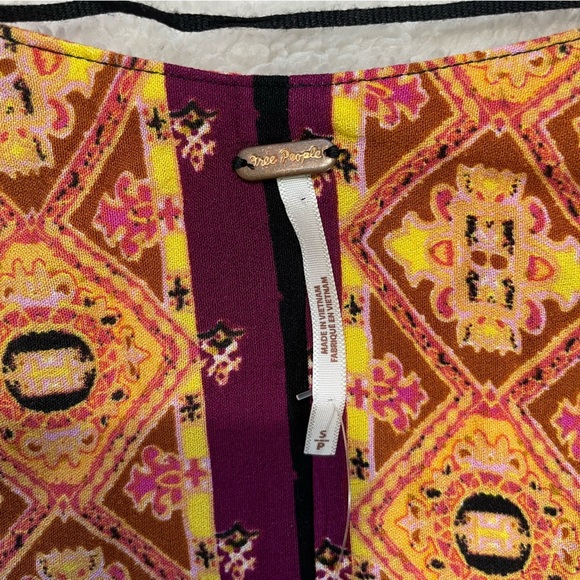 Free People Small Catch Me If You Can Kimono / Tunic in Dark Combo Long Sleeve - Picture 7 of 13